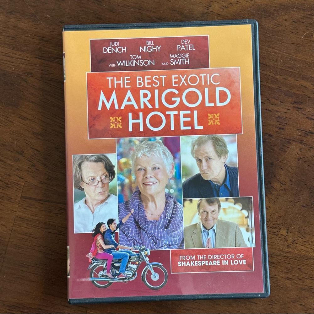 The Best Exotic Marigold Hotel DVD